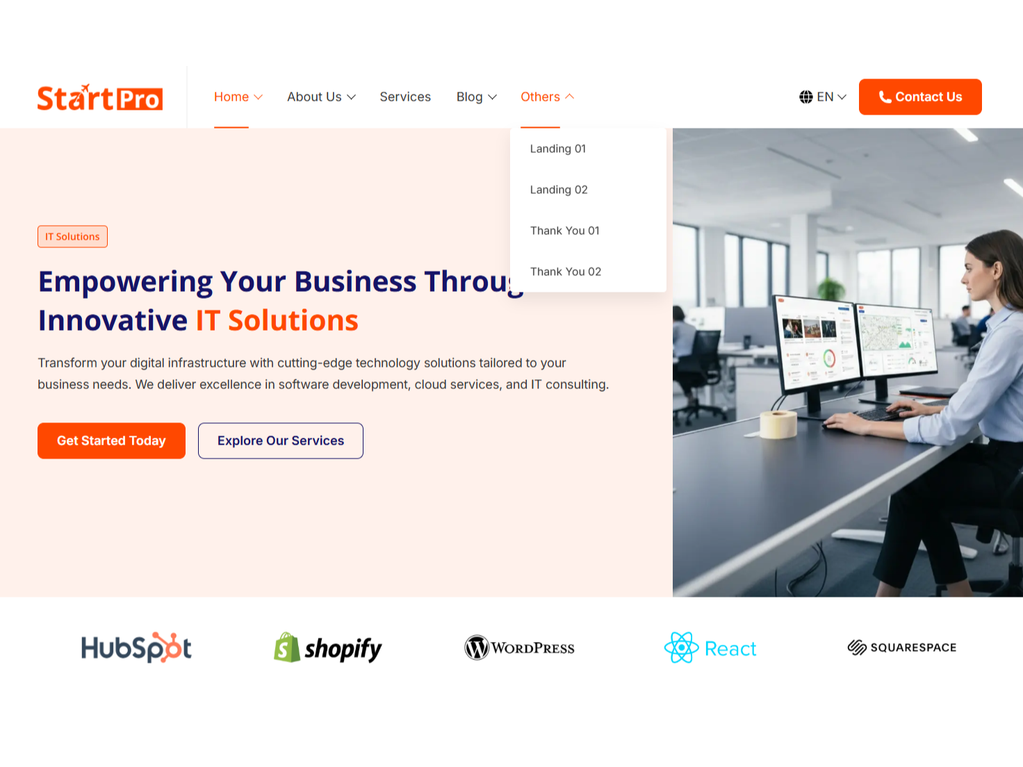 10+ Pre-Built Pages Ready to Launch